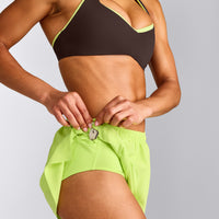 AirMove™ Lined Shorts 2" with Pocket New Branding | Citrus Green