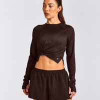 PrecisionMove™ Long Sleeve Top | 70% Cocoa