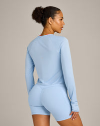 PrecisionMove™ Long Sleeve Top | Powdered Blue