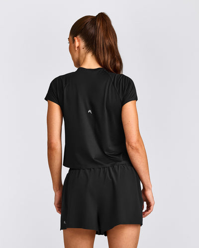 PrecisionMove™ Short Sleeve Top | Black