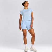 PrecisionMove™ Short Sleeve Top | Powdered Blue