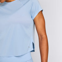 PrecisionMove™ Short Sleeve Top | Powdered Blue