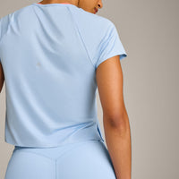 PrecisionMove™ Short Sleeve Top | Powdered Blue
