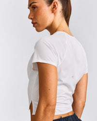 PrecisionMove™ Short Sleeve Top | White