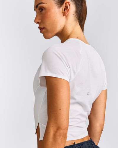 PrecisionMove™ Short Sleeve Top | White