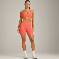 UnifiedMove™ Pocket Shorts 6" with Bonding with Reflective Logo | Light Charged Coral