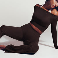 SoftMotion™ Flared Leggings | 70% Cocoa