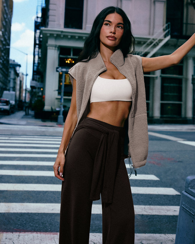 SoftMotion™ Straight Leg Leggings | 70% Cocoa