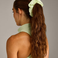 AirMove™ Reflective Scrunchie | Meadow Mist Green