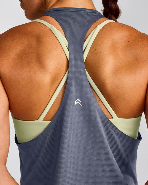 PrecisionMove™ Drop Armhole Vest | Granite Blue