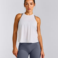 PrecisionMove™ Drop Armhole Vest | White