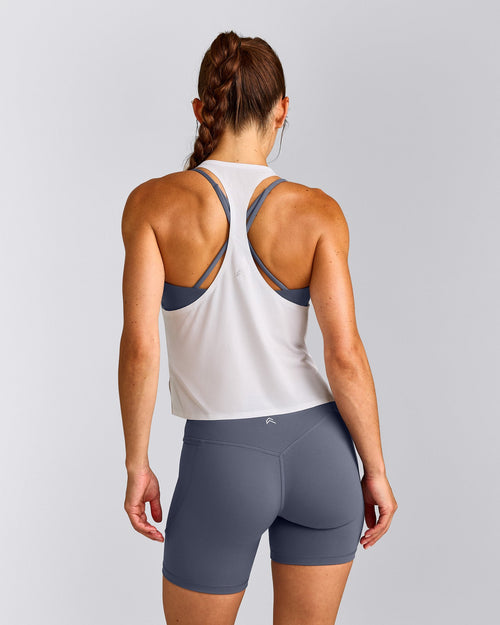 PrecisionMove™ Drop Armhole Vest | White