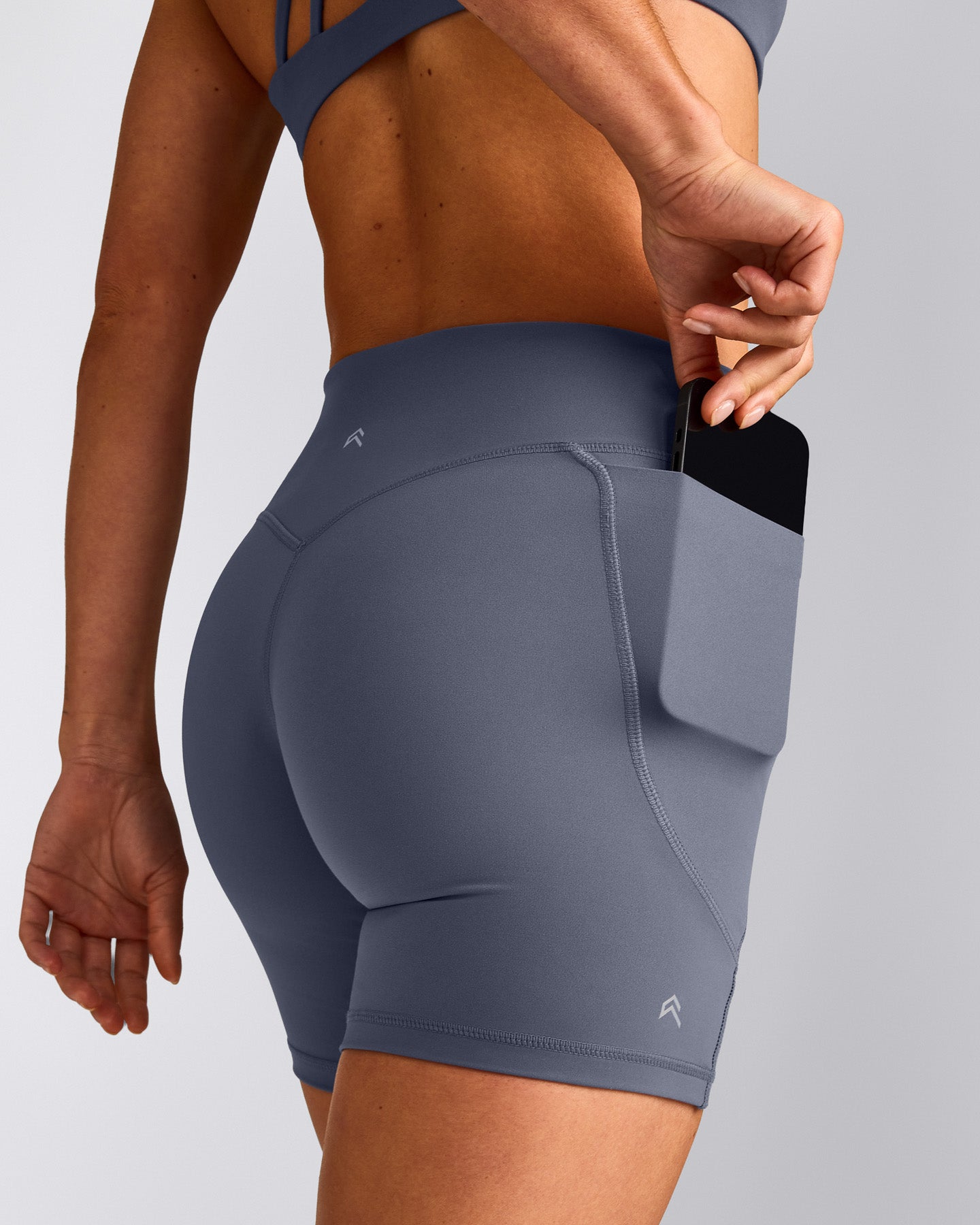 UnifiedMove™ Pocket Shorts 6" with Bonding New Branding | Granite Blue
