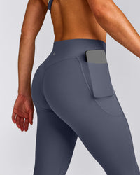 UnifiedMove™ Pocket Leggings with Bonding New Branding | Granite Blue