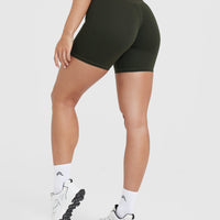 Timeless High Waisted Shorts 6" | Khaki