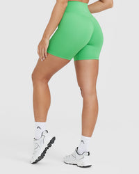 Timeless High Waisted Shorts 6" | Jade