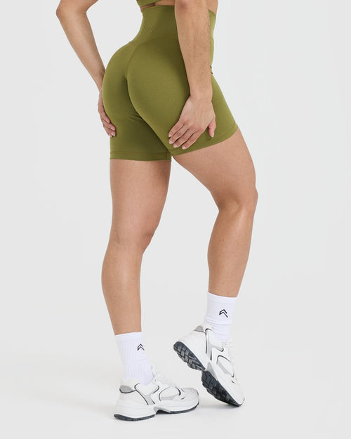 Gym Shorts Women - Seamless Gym Shorts