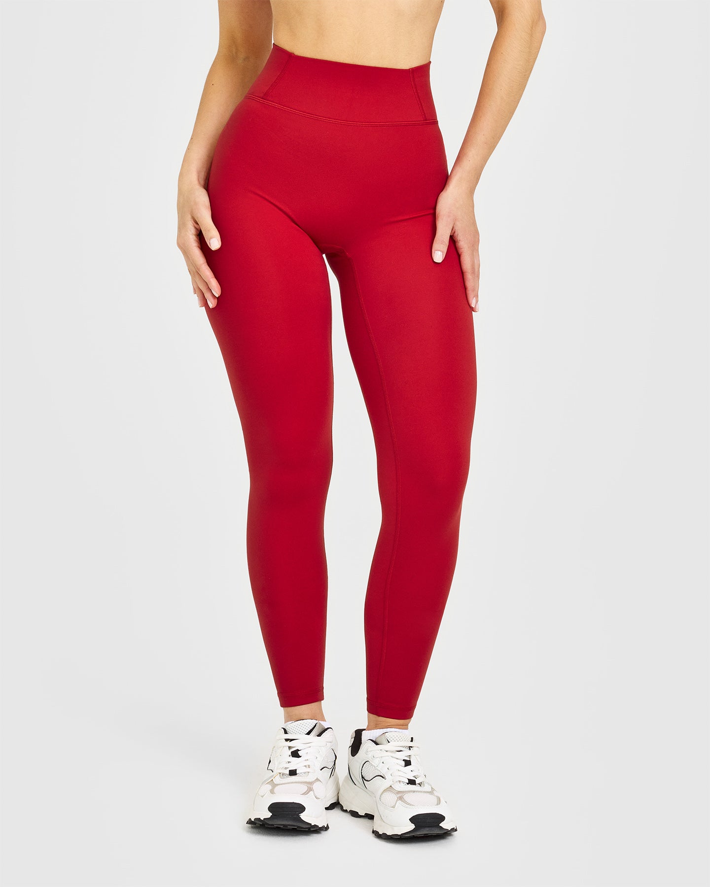 Timeless High Waisted Leggings | Toasted Red