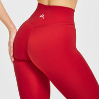 Timeless High Waisted Leggings | Toasted Red