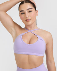 Timeless Strappy Bralette | Lavender Purple