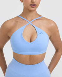 Timeless Strappy Bralette | Powdered Blue