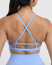 Timeless Strappy Bralette | Powdered Blue