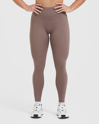 UnifiedMove™ High Waisted Leggings | Cool Brown