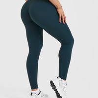 UnifiedMove™ High Waisted Leggings | Oil Blue