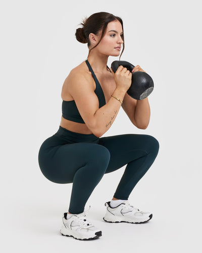 UnifiedMove™ High Waisted Leggings | Oil Blue