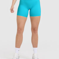 UnifiedMove™ Wrap Shorts 6" | Aqua Blue