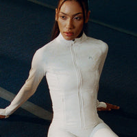 UnifiedMove™ Pocket Jacket with Reflective Logo | Marshmallow White