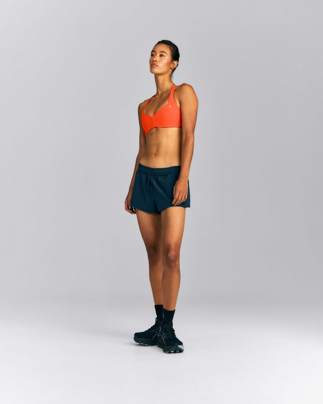 AirMove™ Lined Pocket Shorts 2" | Oil Blue
