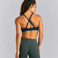 EasyLift™ Cross Back Sports Bra New Branding | Dark Oil Blue