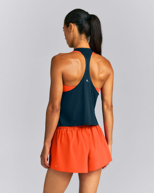 PrecisionMove™ Drop Armhole Vest | Dark Oil Blue