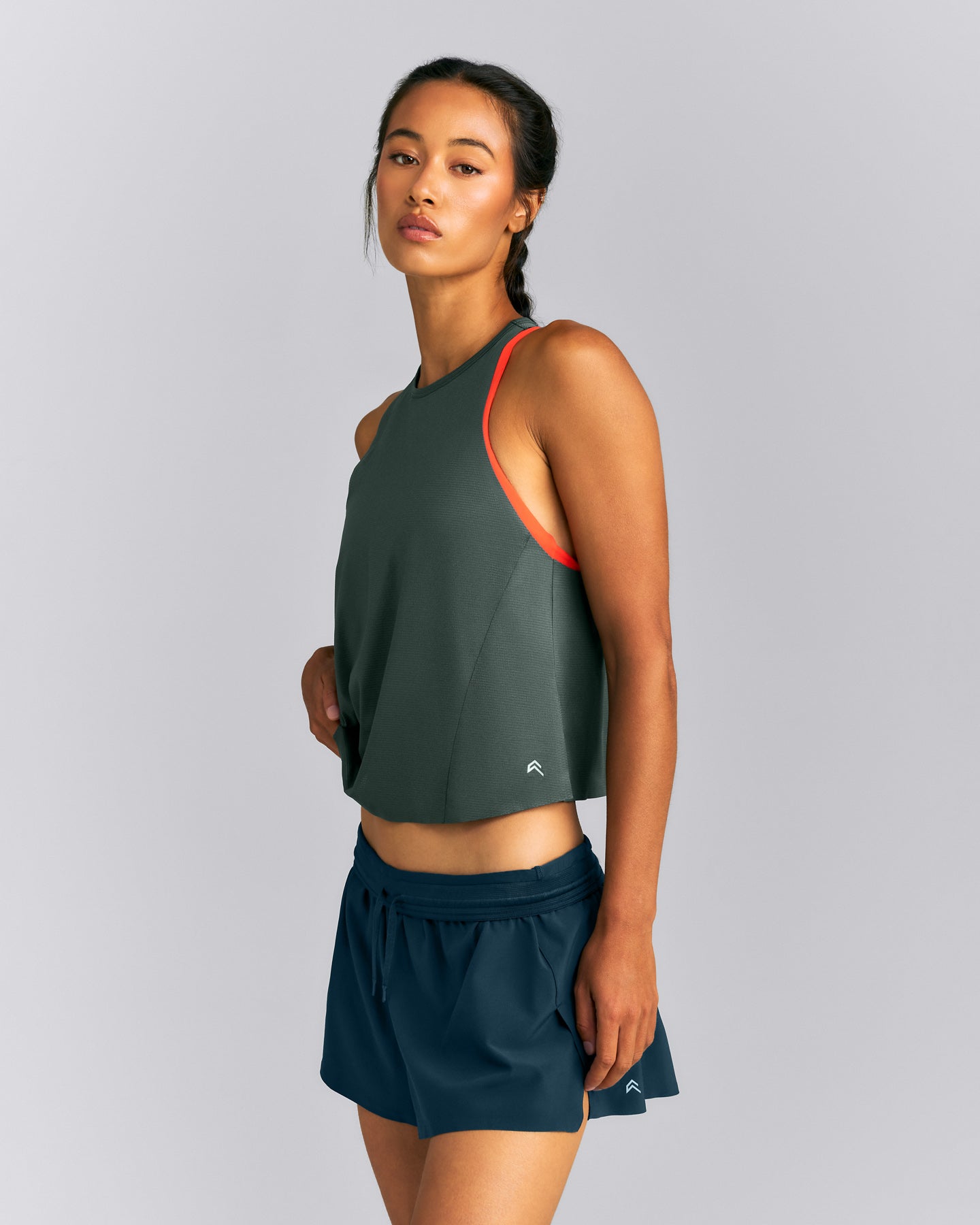 PrecisionMove™ Drop Armhole Vest | Dark Shadow Green