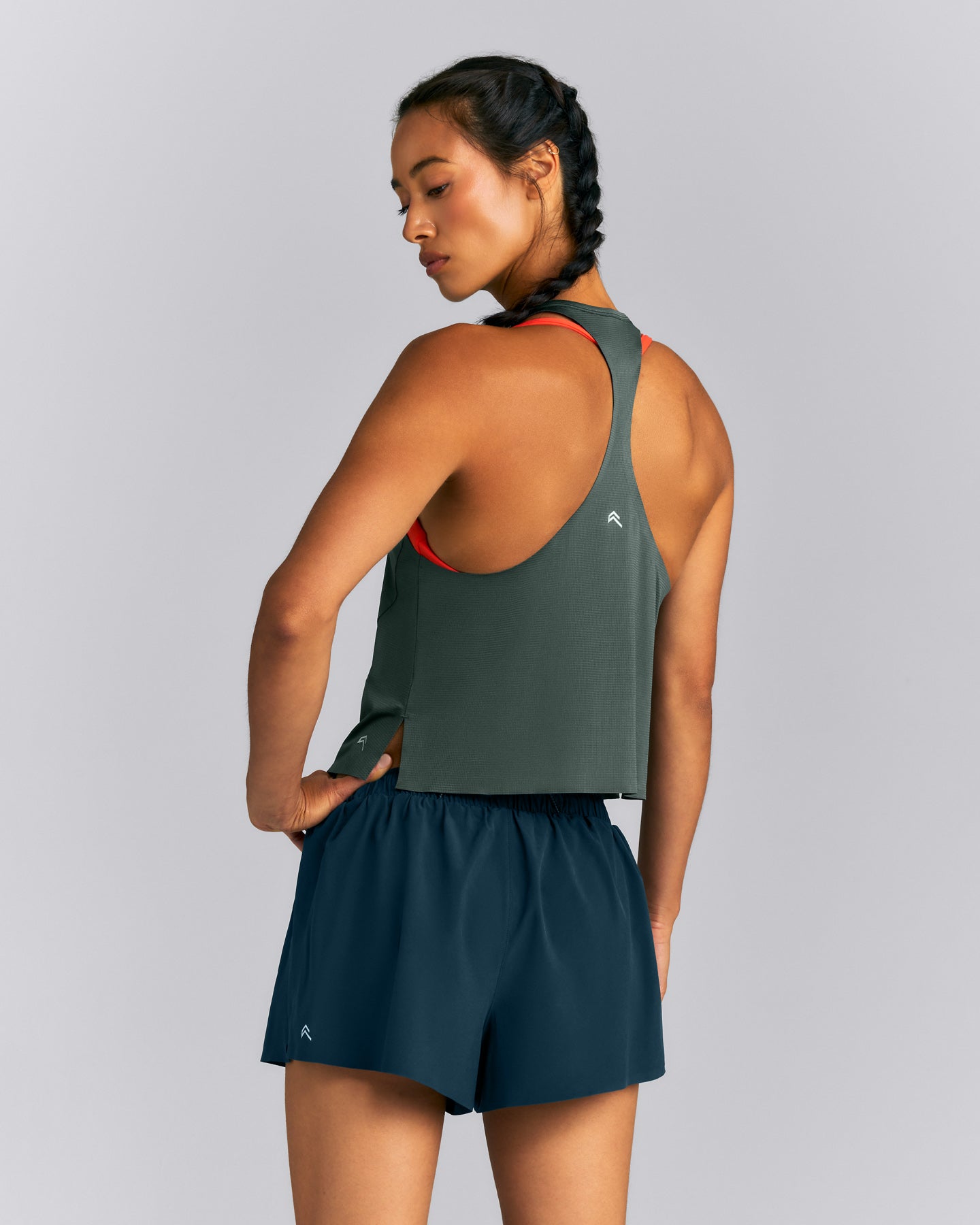 PrecisionMove™ Drop Armhole Vest | Dark Shadow Green