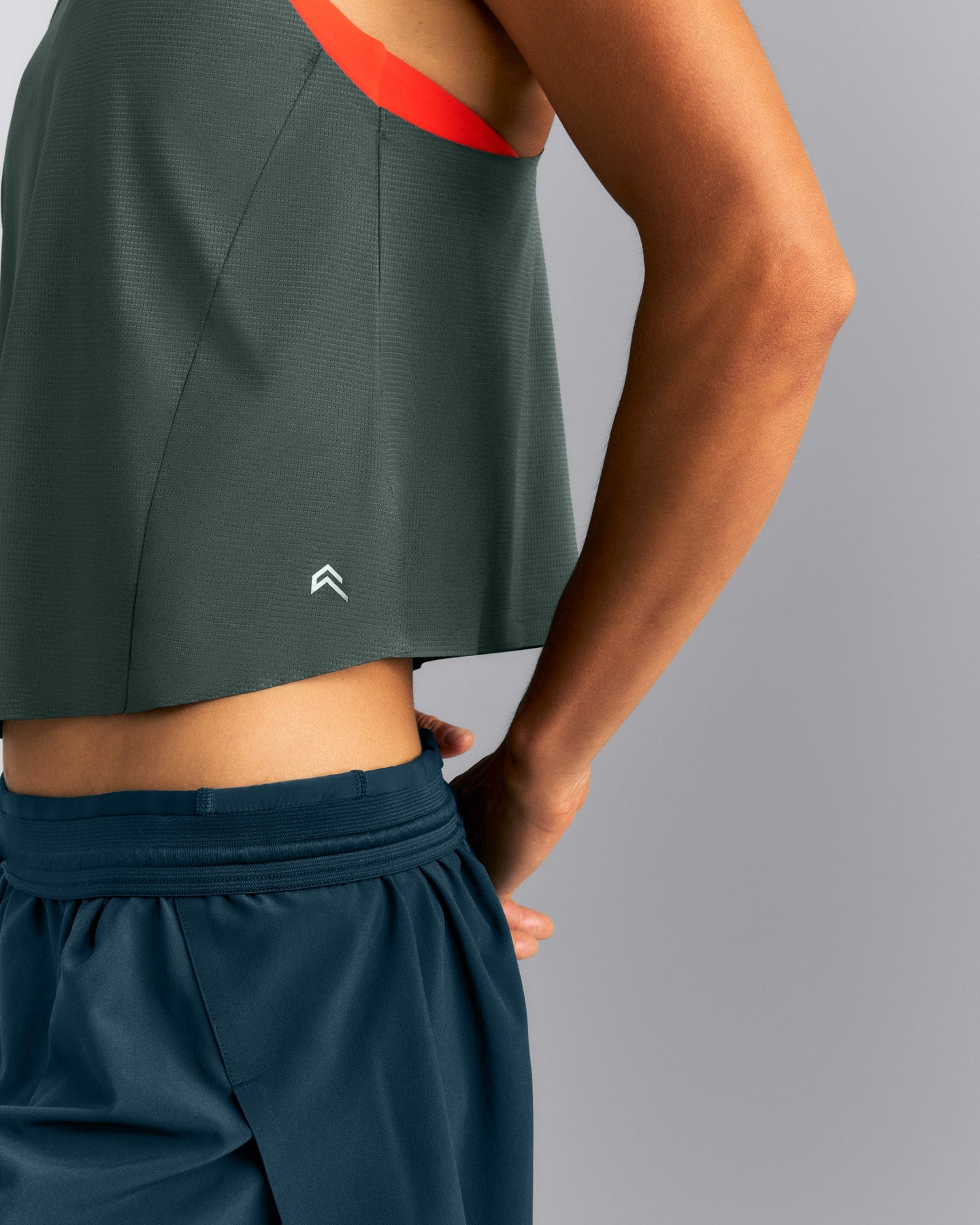 PrecisionMove™ Drop Armhole Vest | Dark Shadow Green