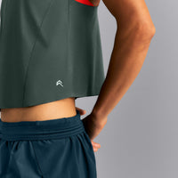 PrecisionMove™ Drop Armhole Vest | Dark Shadow Green