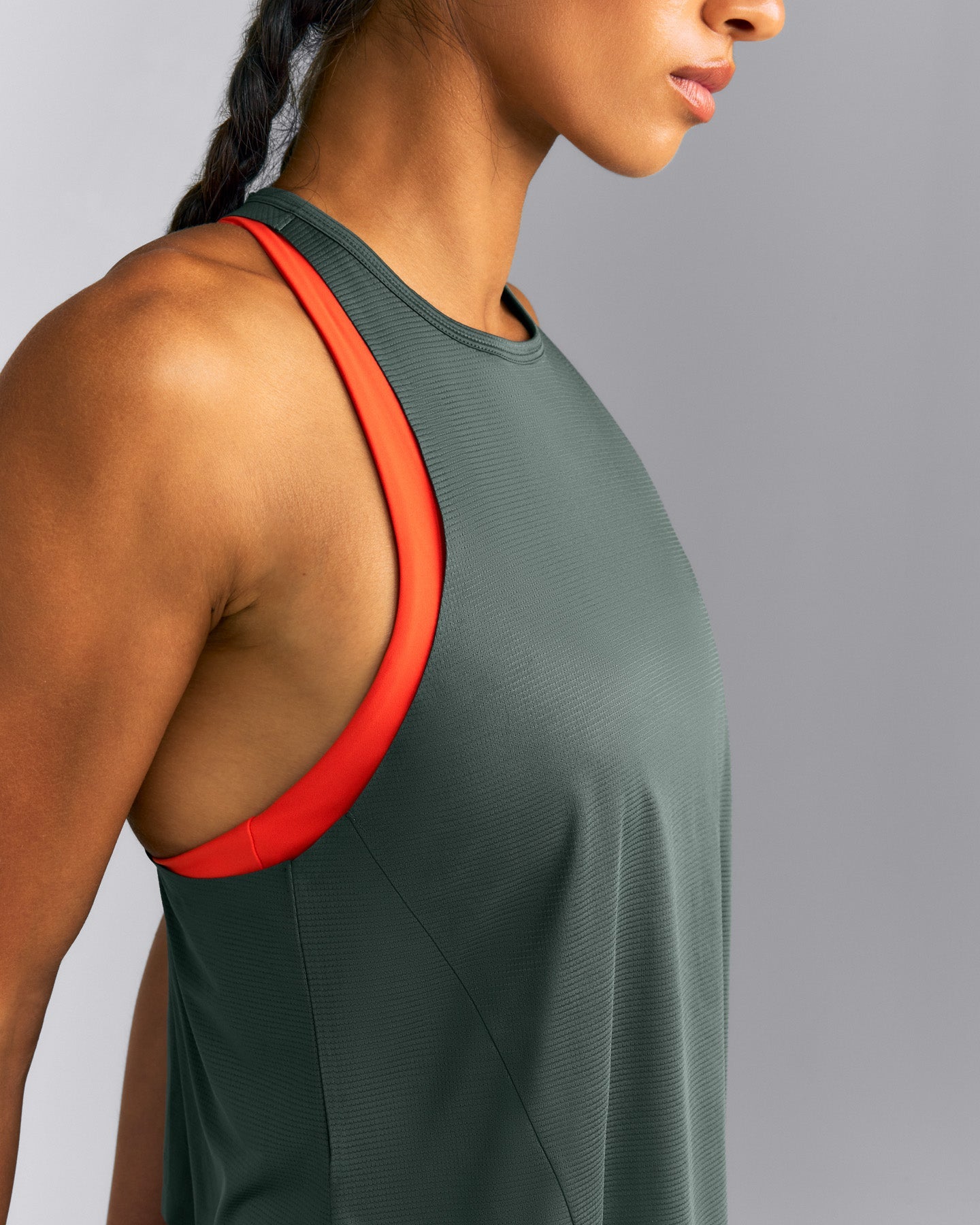 PrecisionMove™ Drop Armhole Vest | Dark Shadow Green
