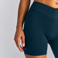 UnifiedMove™ V Front Mid Rise Shorts 6" New Branding | Oil Blue