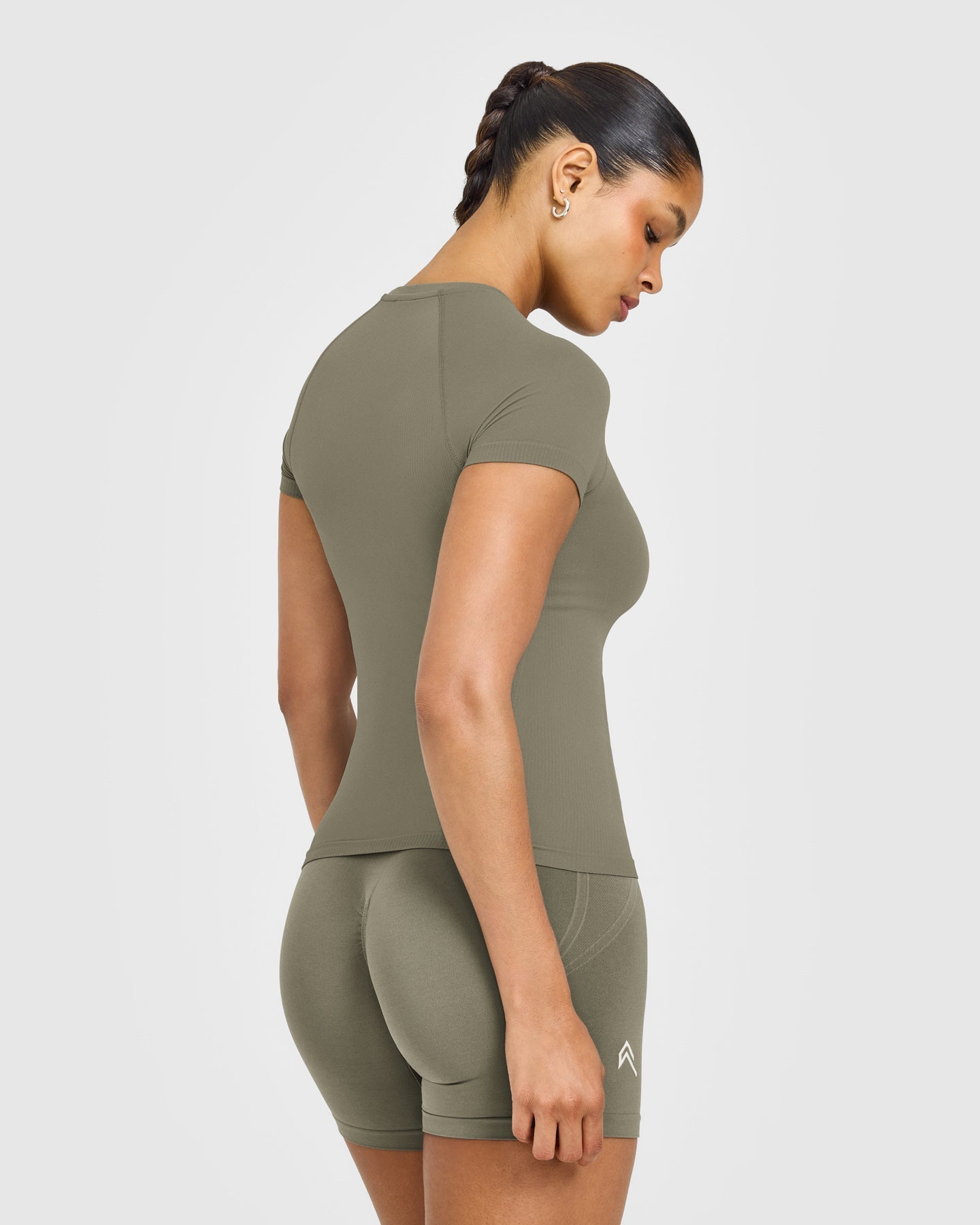 Go To Seamless Fitted Top | Alpine Green
