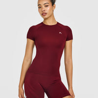 Go To Seamless Fitted Top | Rosewood