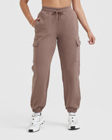 All Day Lightweight Cargo Joggers | Cool Brown