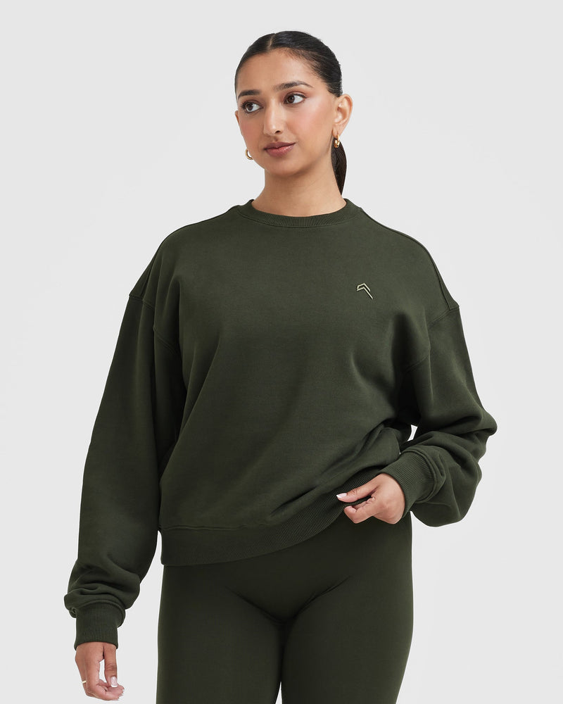 Khaki 2025 womens sweatshirt