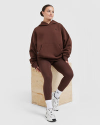 All Day Oversized Hoodie | Espresso
