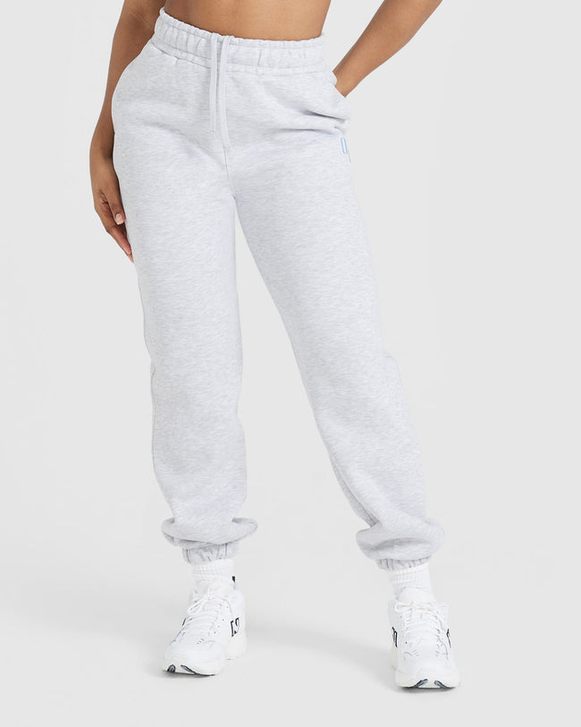 Grey marl casual cuffed jogger cheap