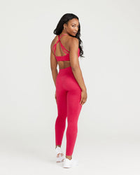 Classic Seamless Sports Bra | Berry Bloom Marl