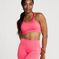 Classic Seamless Sports Bra | Guava Marl