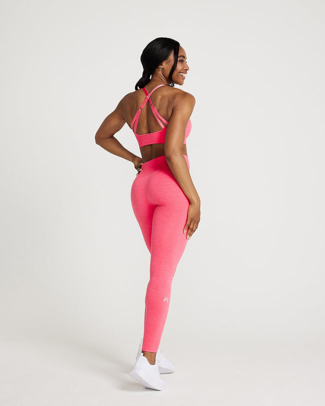 Classic Seamless Sports Bra | Guava Marl