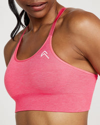 Classic Seamless Sports Bra | Guava Marl